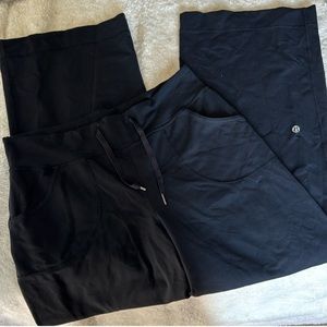Lululemon wide leg pants